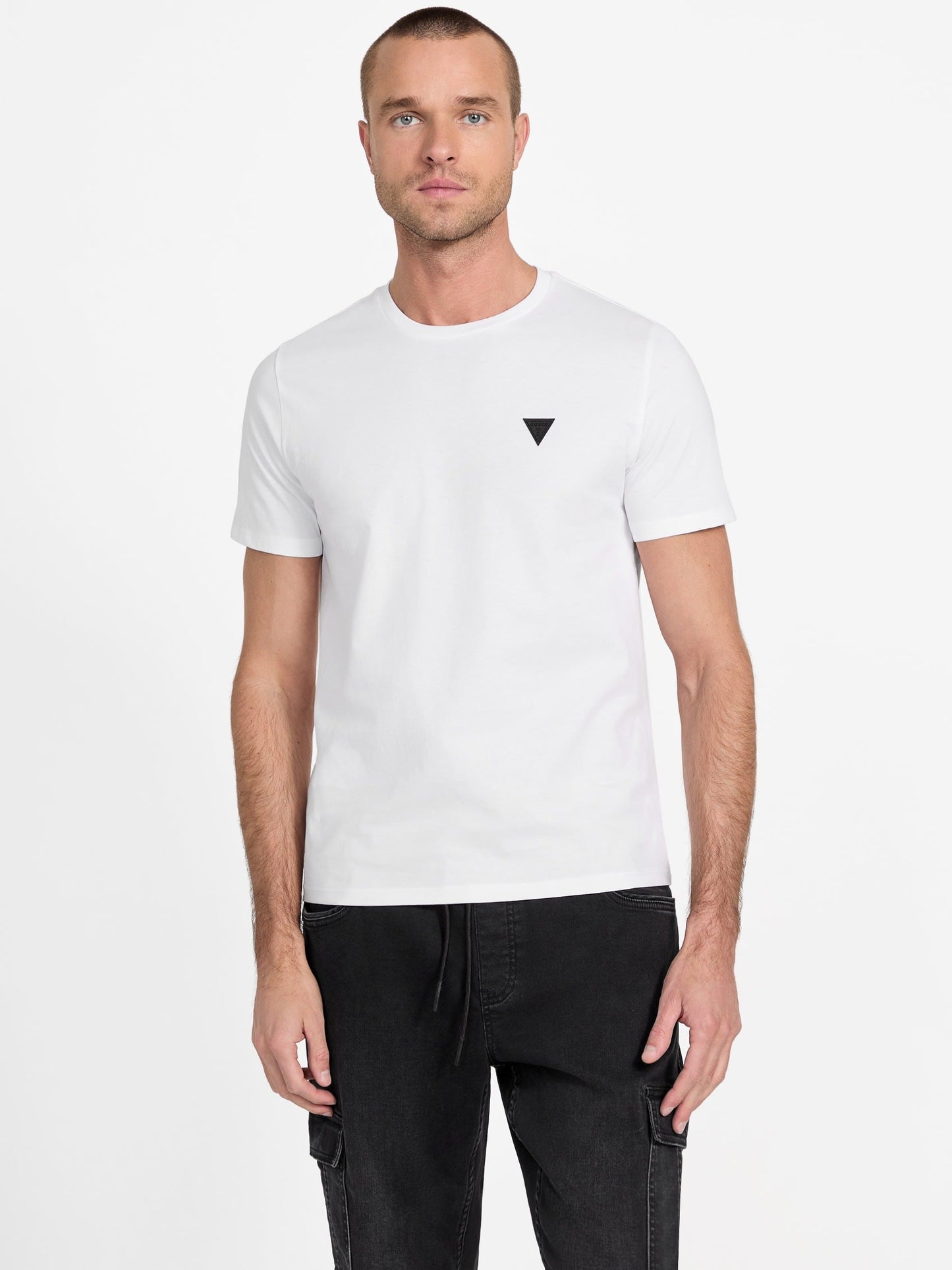 Camiseta con cuello redondo