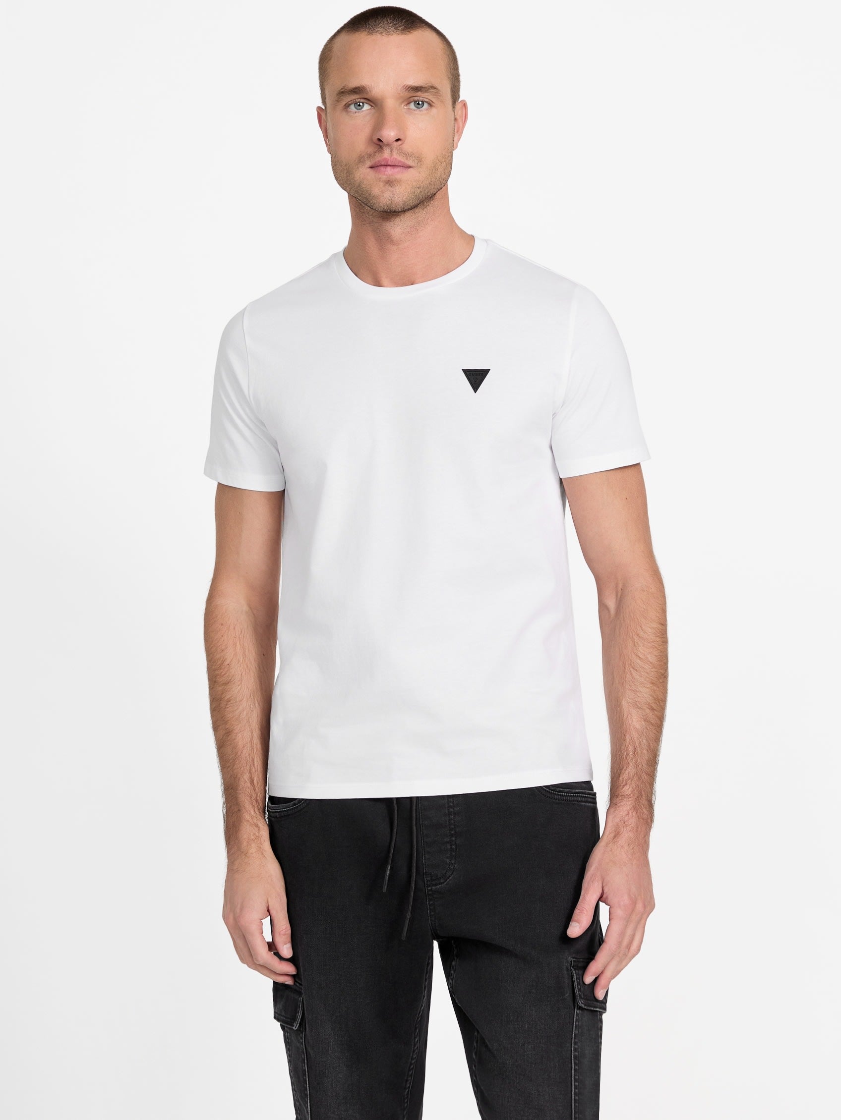 Camiseta con cuello redondo