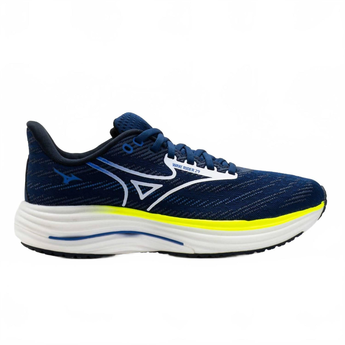 Zapatos de hombre color blanco y azul