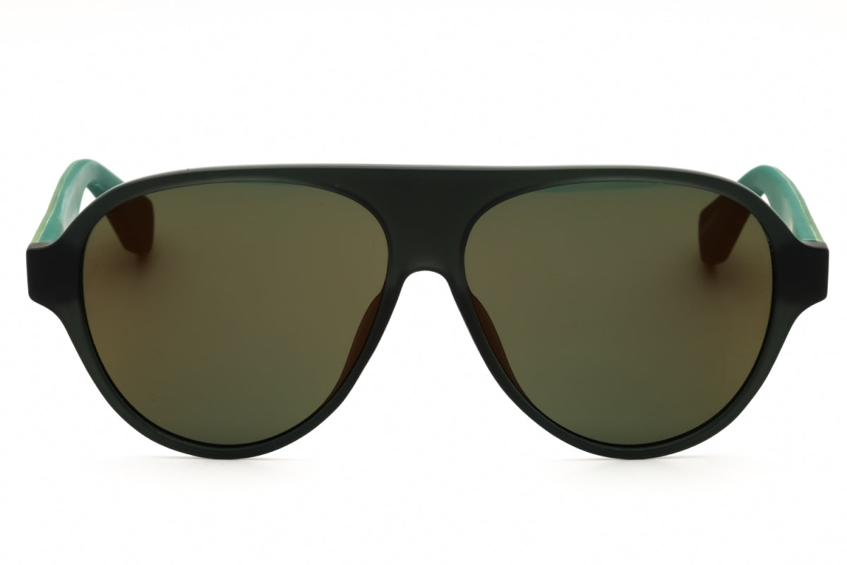 Gafas color café y verde