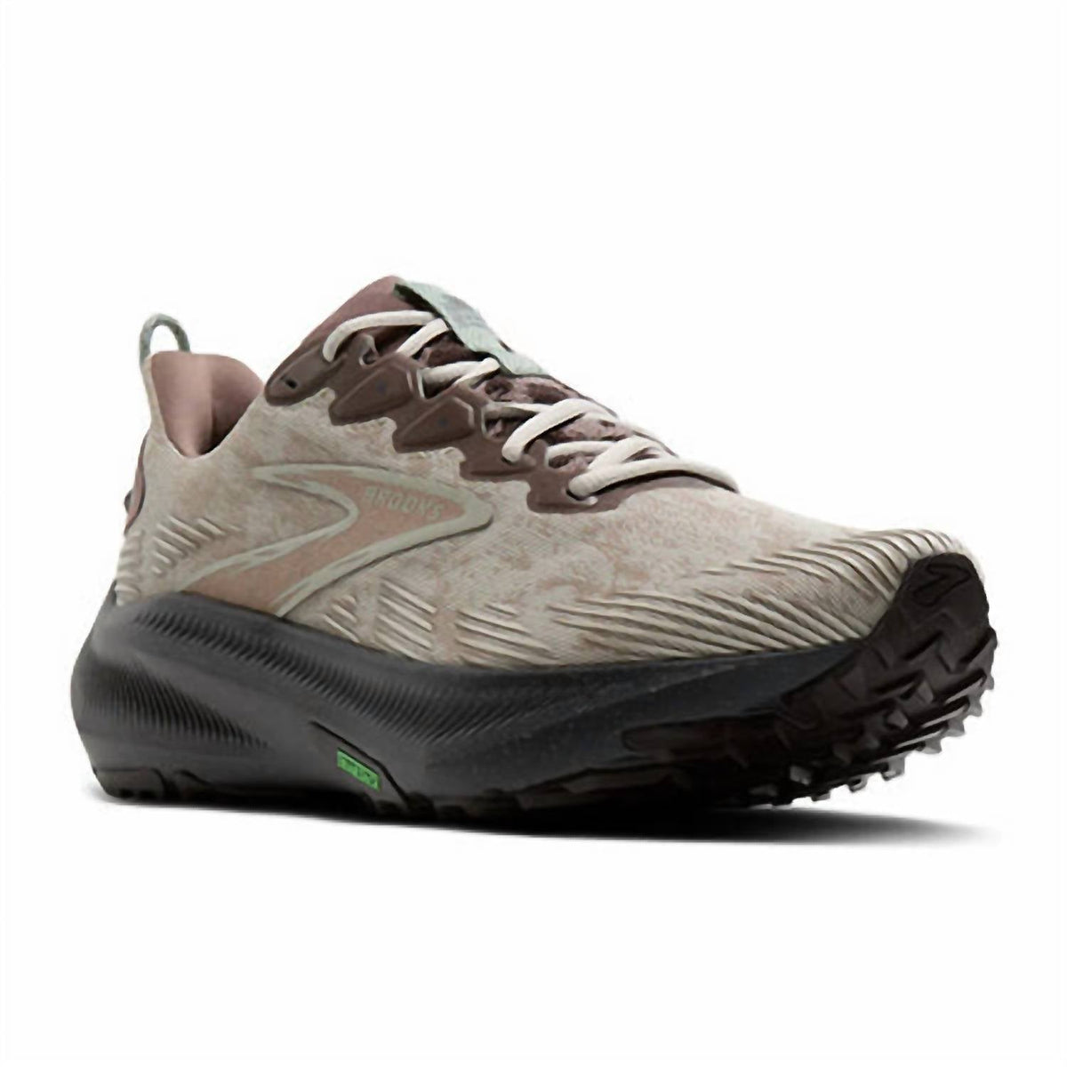 Tenis para correr de hombre color verde