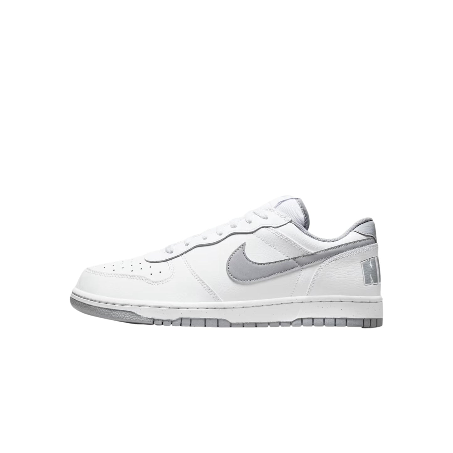 Calzado de hombre color blanco y gris