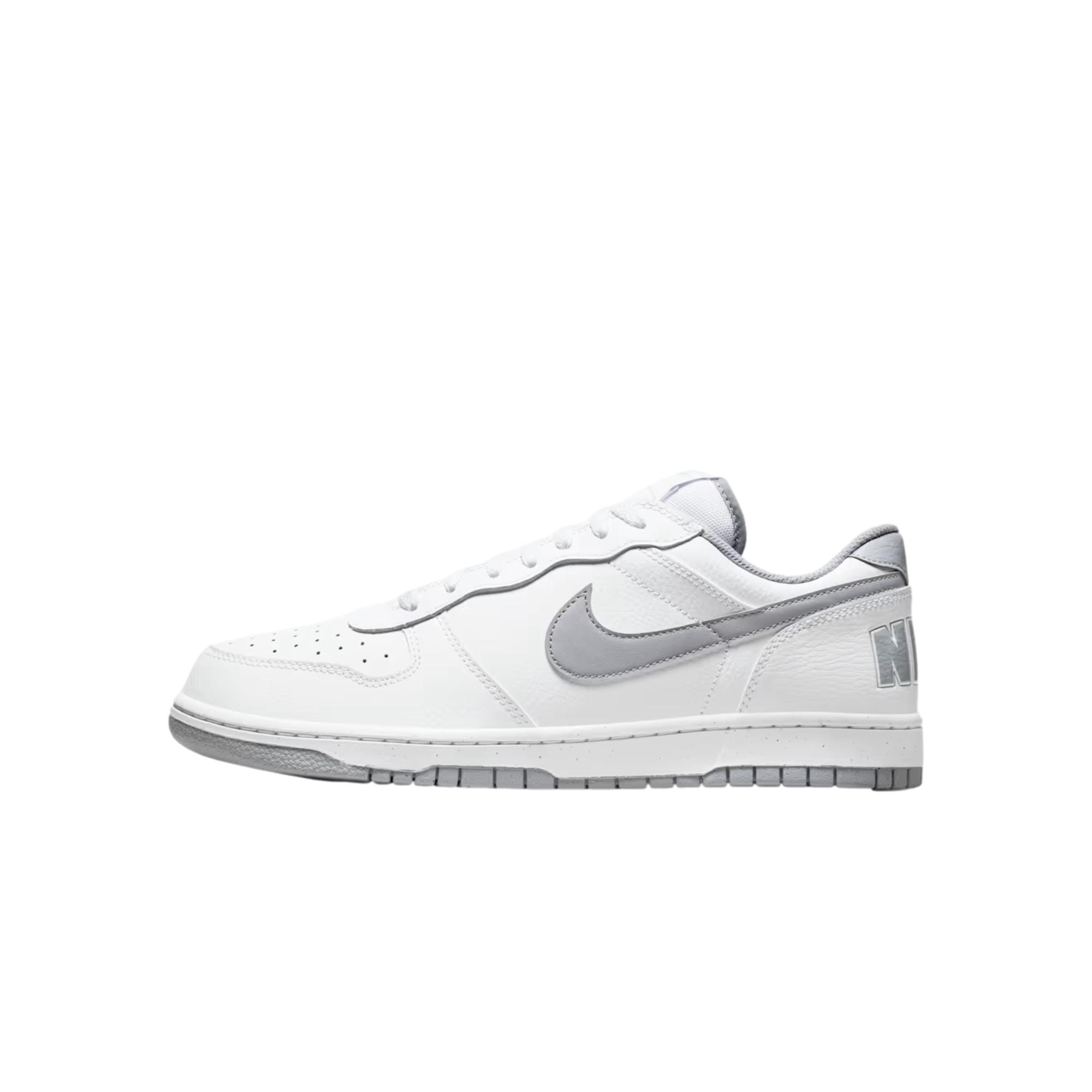 Calzado de hombre color blanco y gris