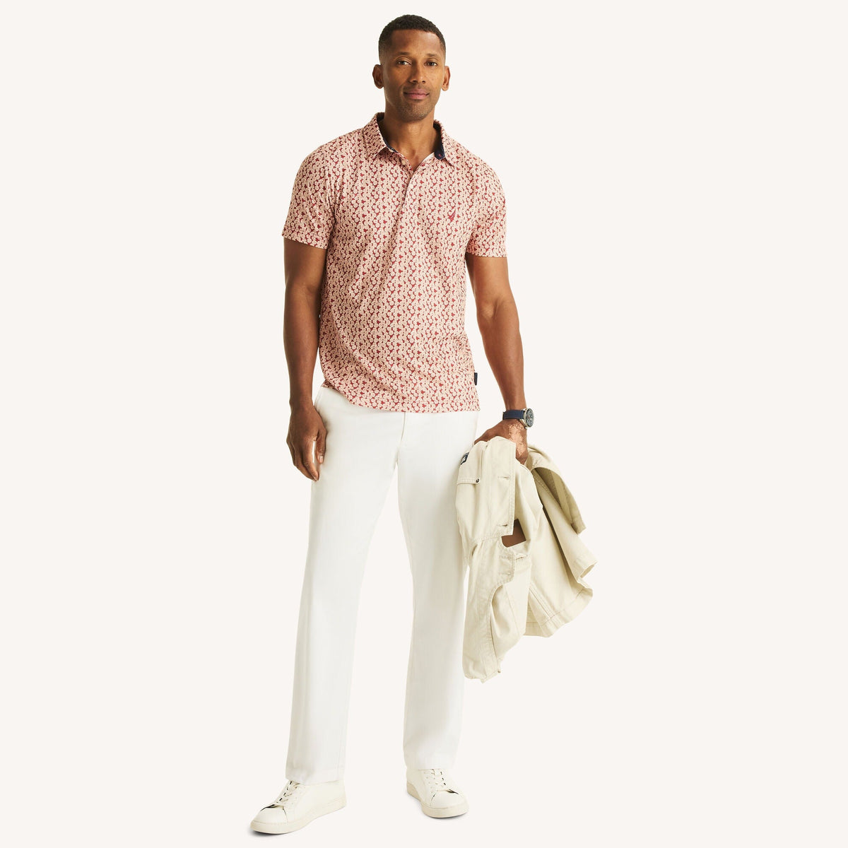 Polo de hombre con estampado