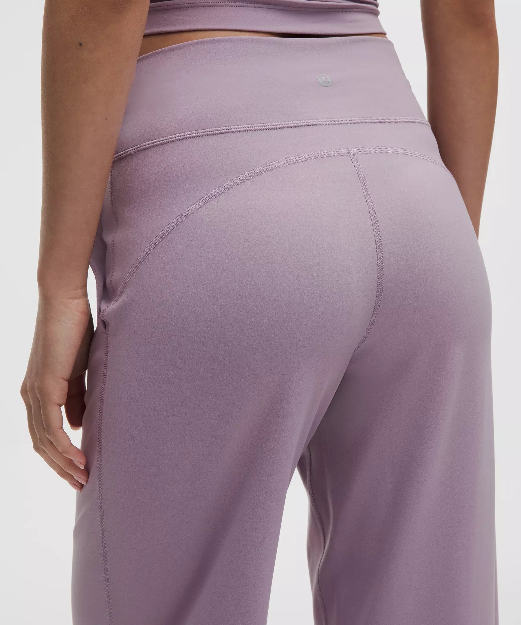 Pantalón de pierna ancha de tiro alto