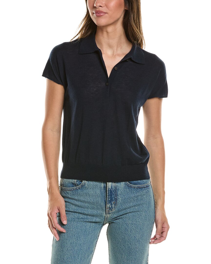 Polo de mezcla de lana