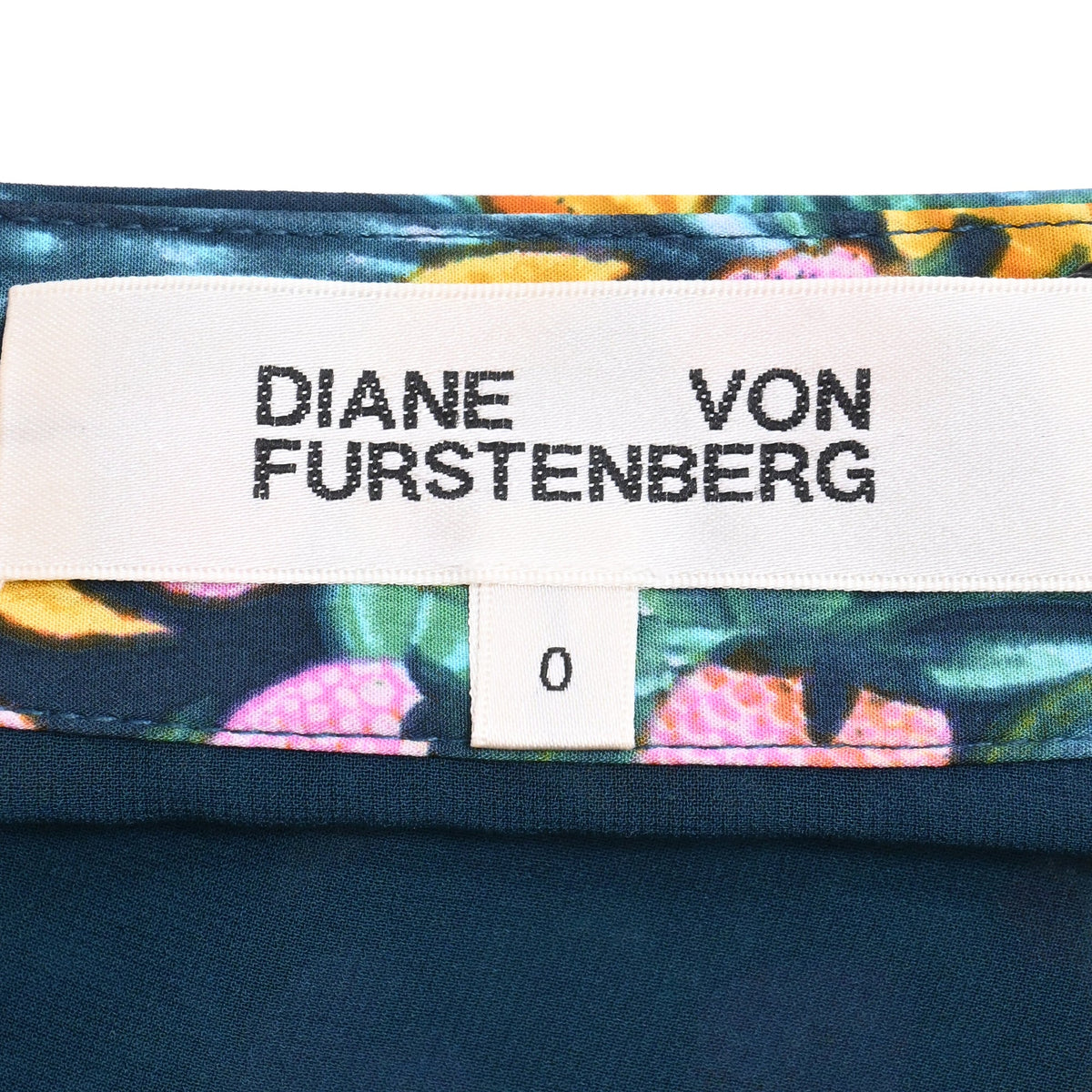 Falda con estampado multicolor