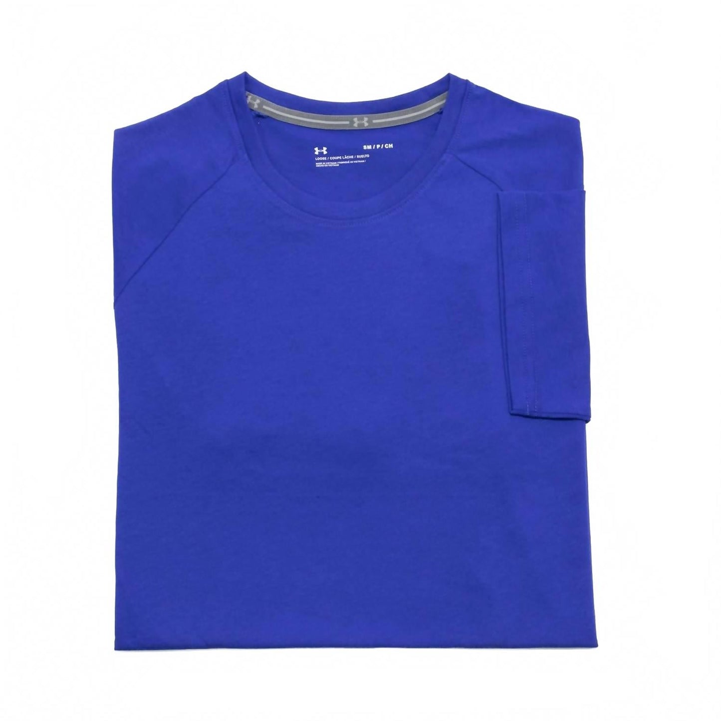 Camiseta de hombre de manga corta color azul