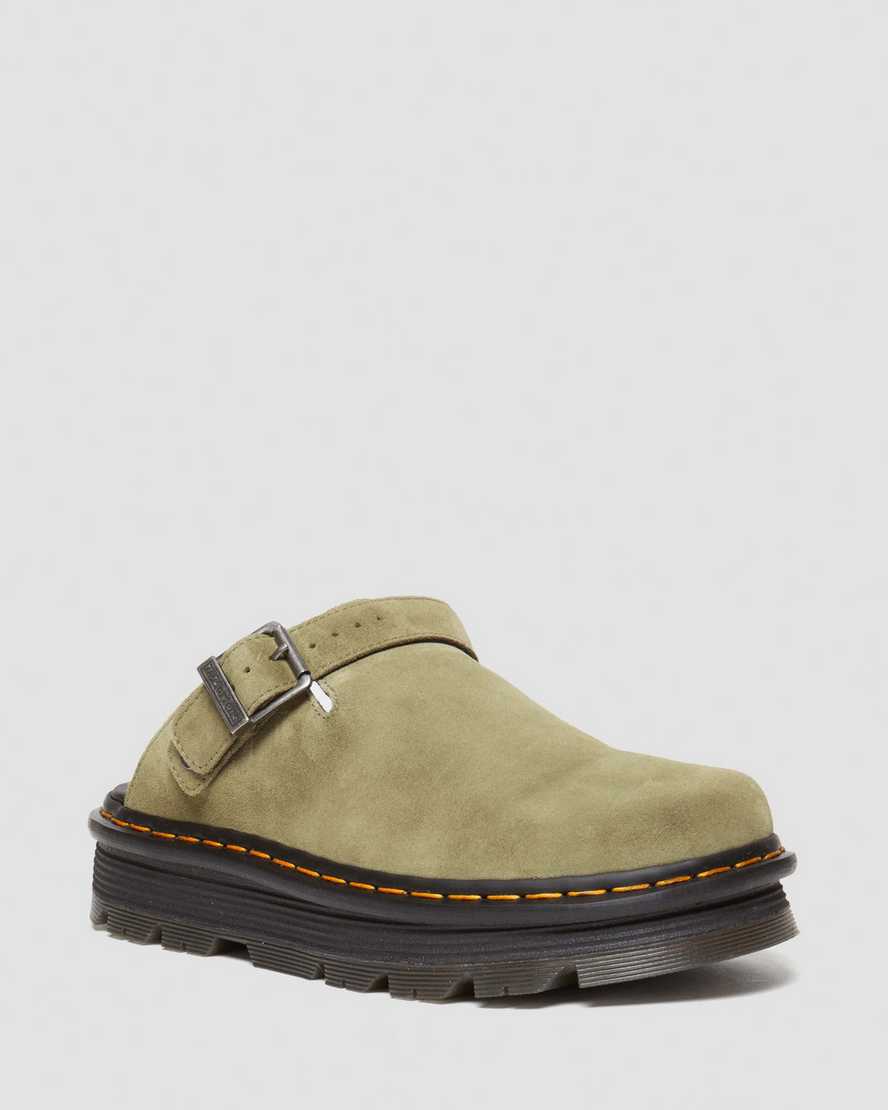 Zapatos de gamuza con plataforma