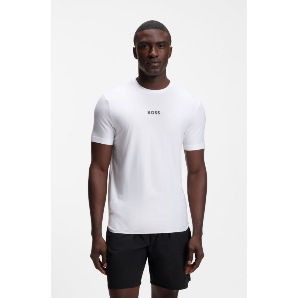 Camiseta de corte ajustado a rayas