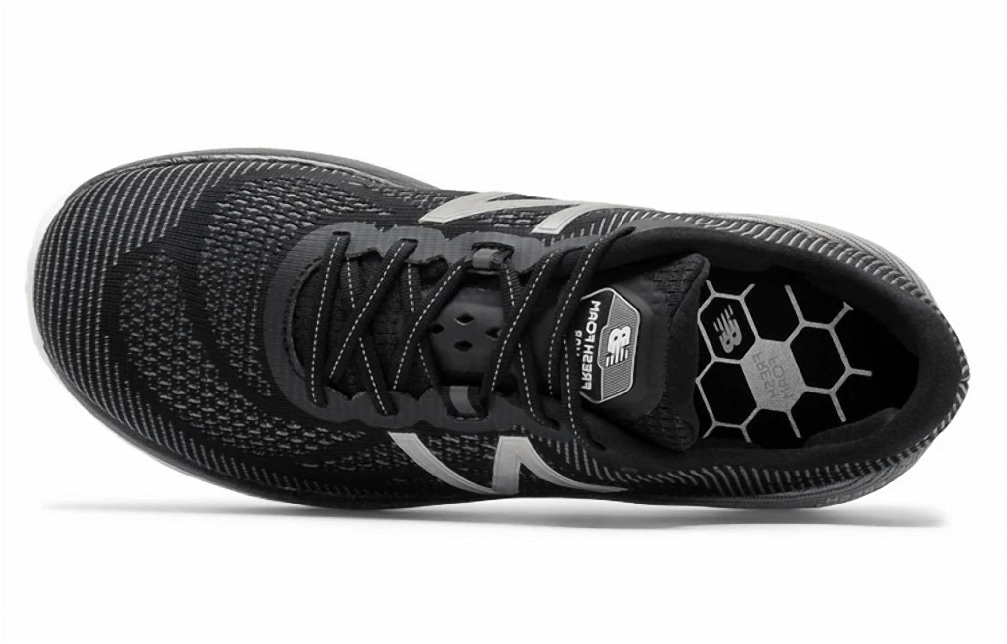 Tenis para correr de hombre color negro y blanco