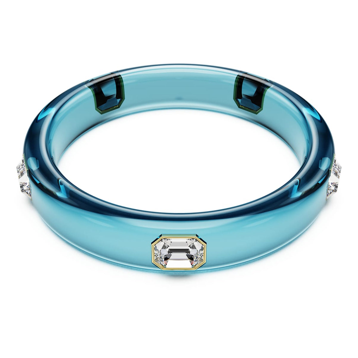 Pulsera color azul y dorado