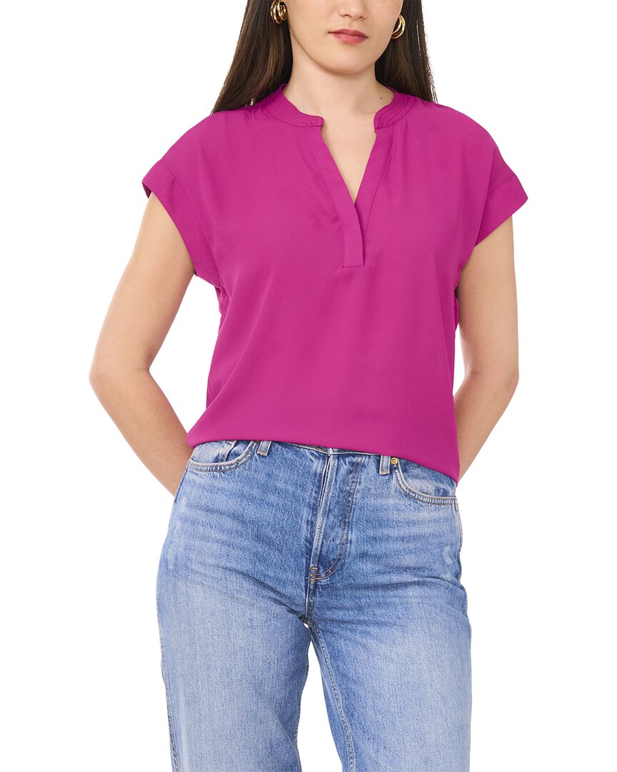 Top con cuello en V