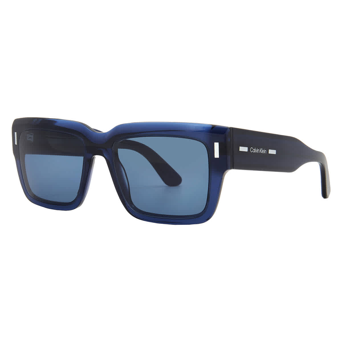Gafas de sol de hombre de montura cuadrada color azul