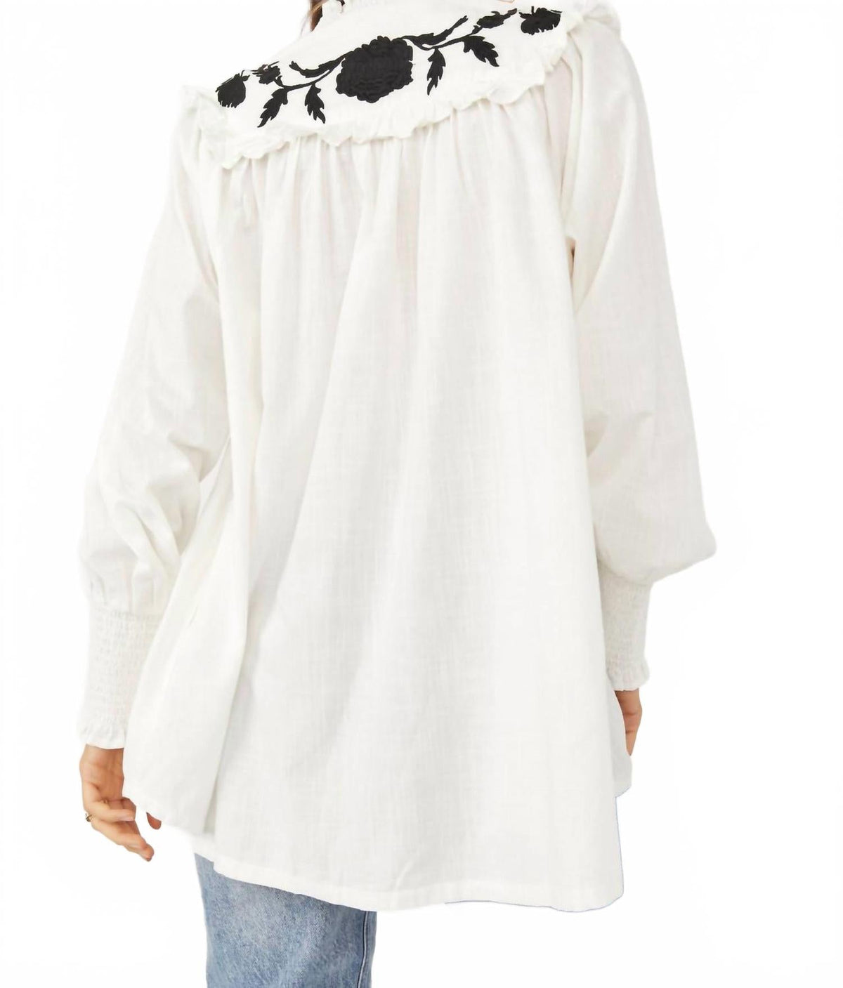 Top color blanco