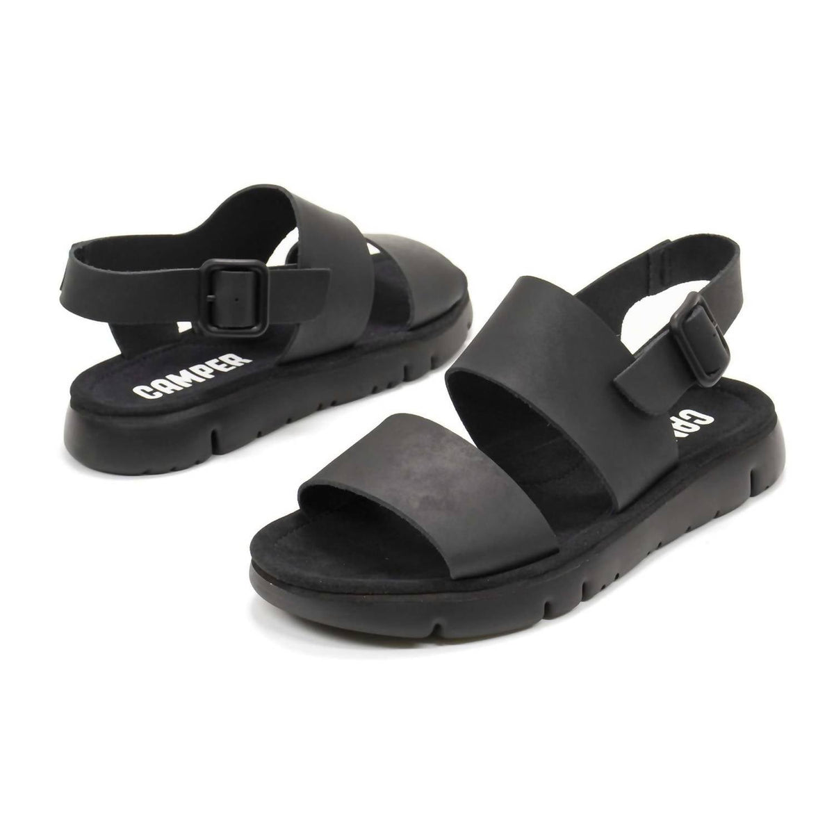 Sandalias de hombre color negro