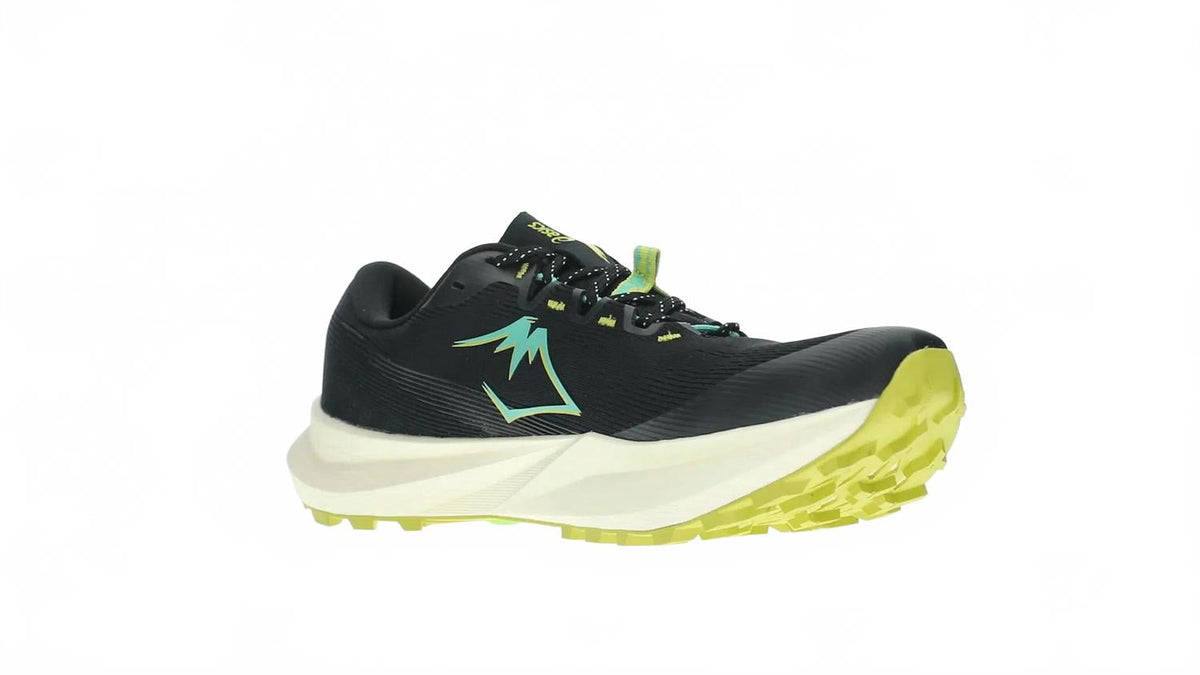 Zapatos de hombre color negro y verde
