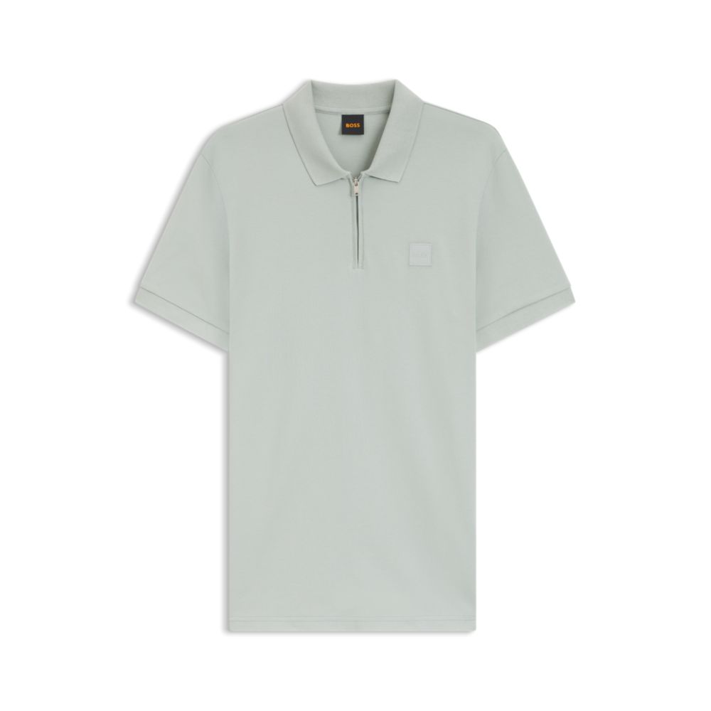 Polo de algodón de corte ajustado