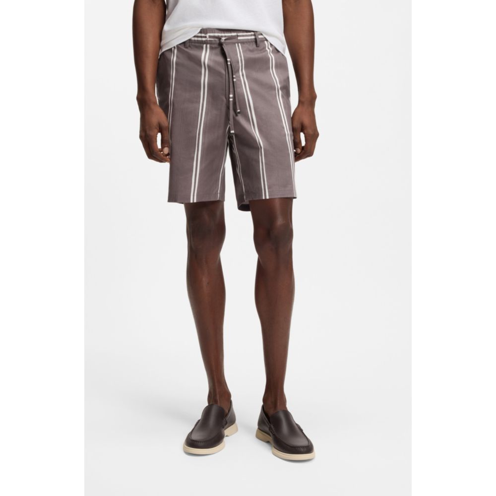 Short de algodón con estampado