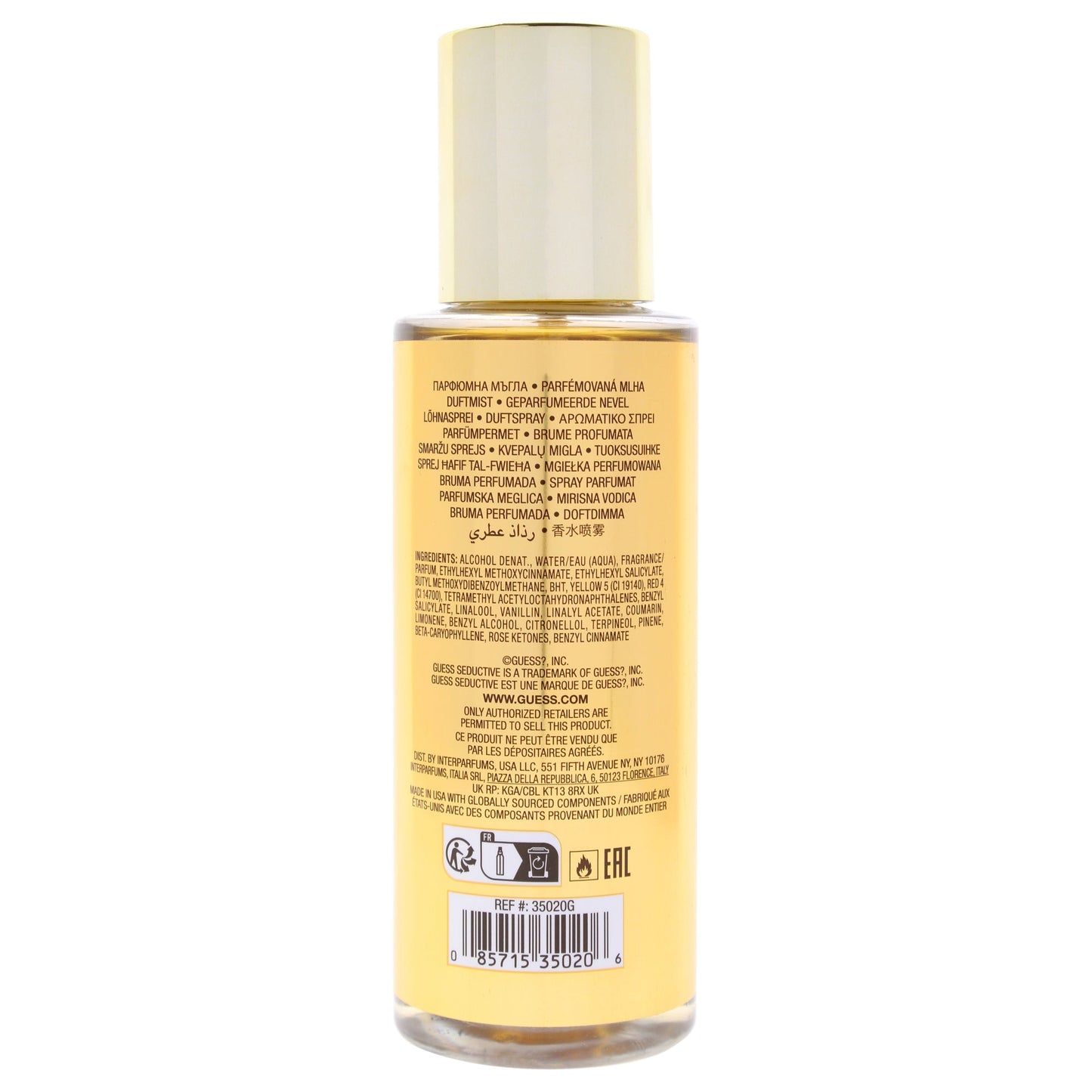 Bruma corporal de mujer 8,4 oz