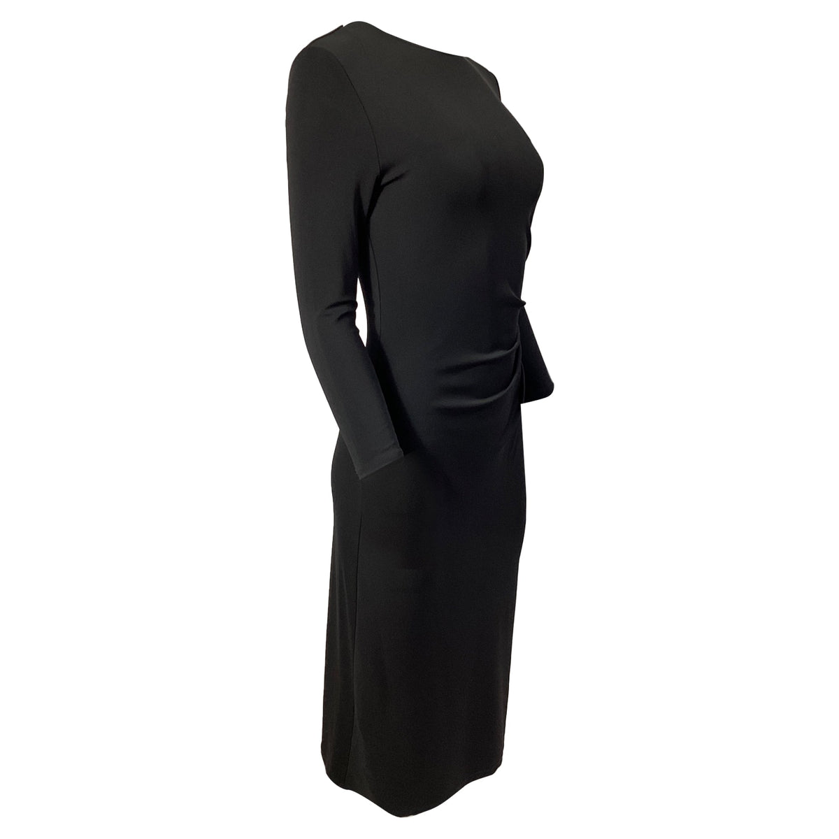 Vestido midi color negro