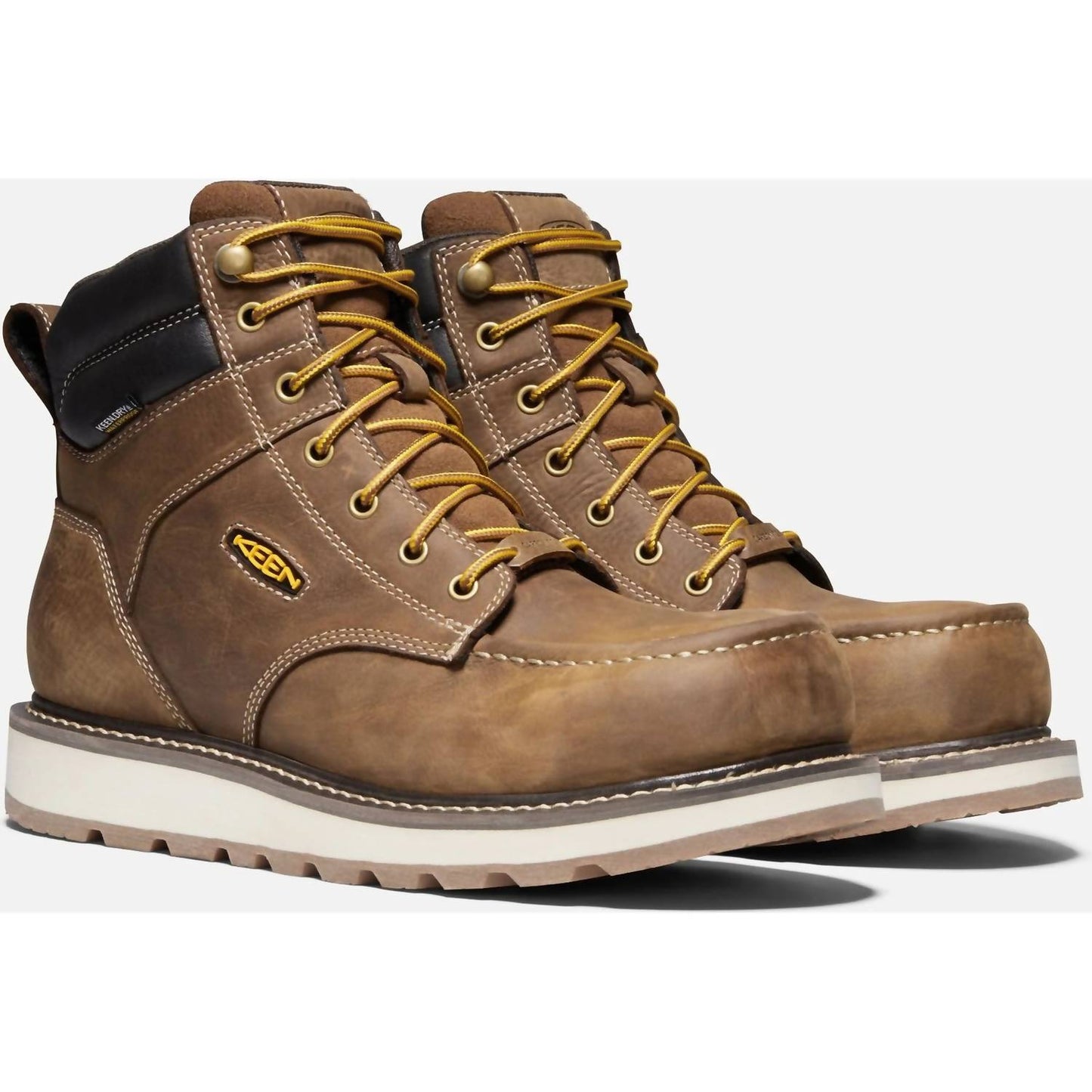 Zapatos de hombre impermeables color café
