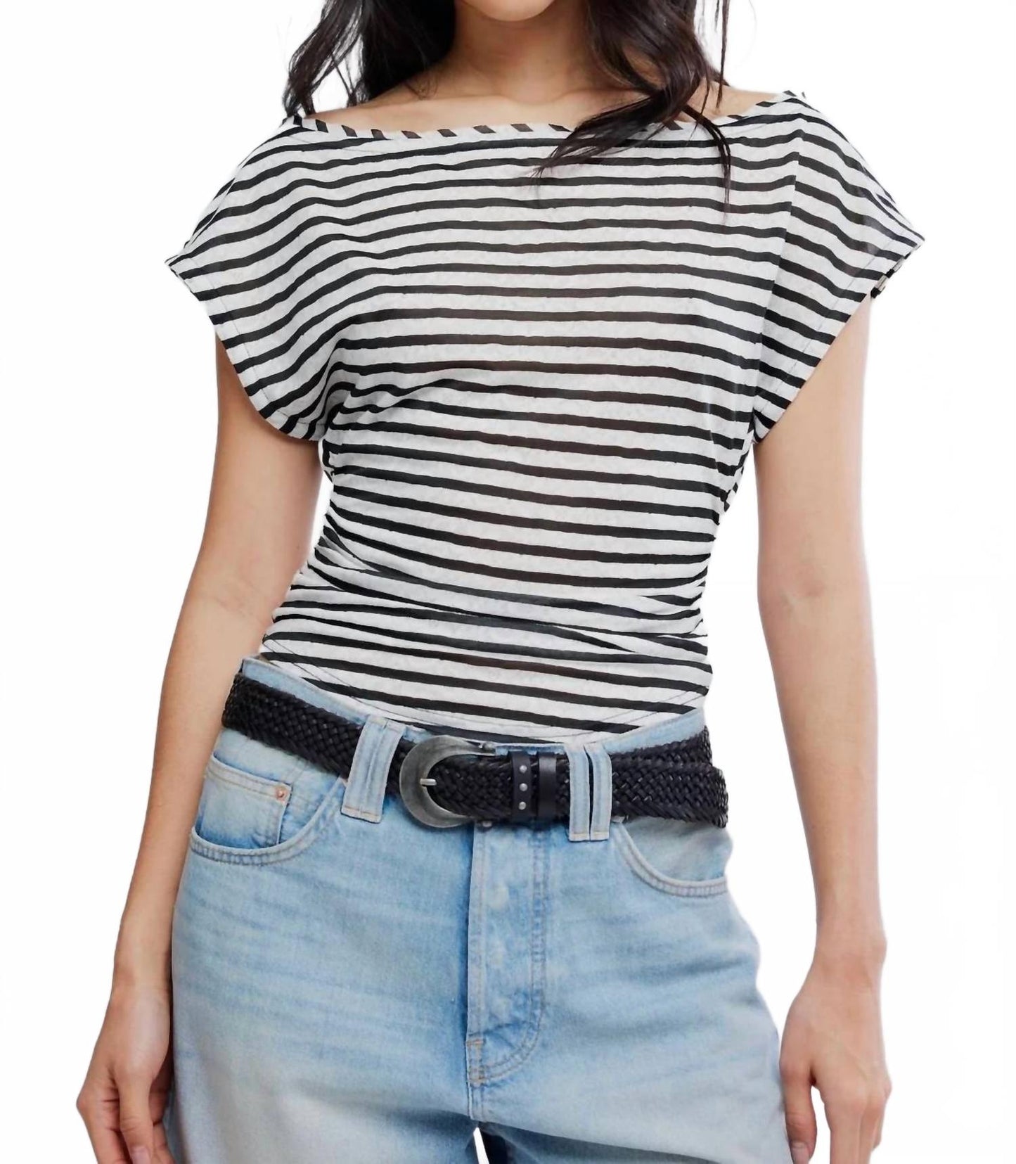 Top color negro