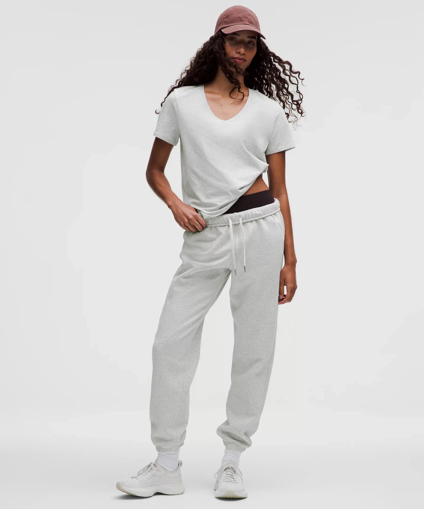 Camiseta con cuello en V