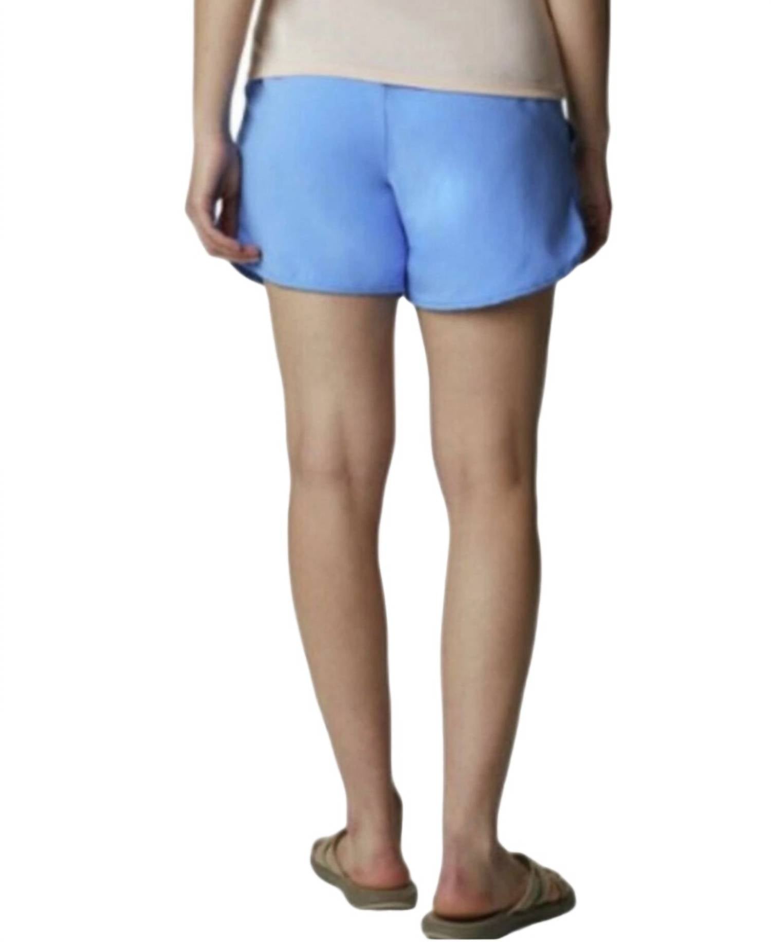 Short de mujer color azul