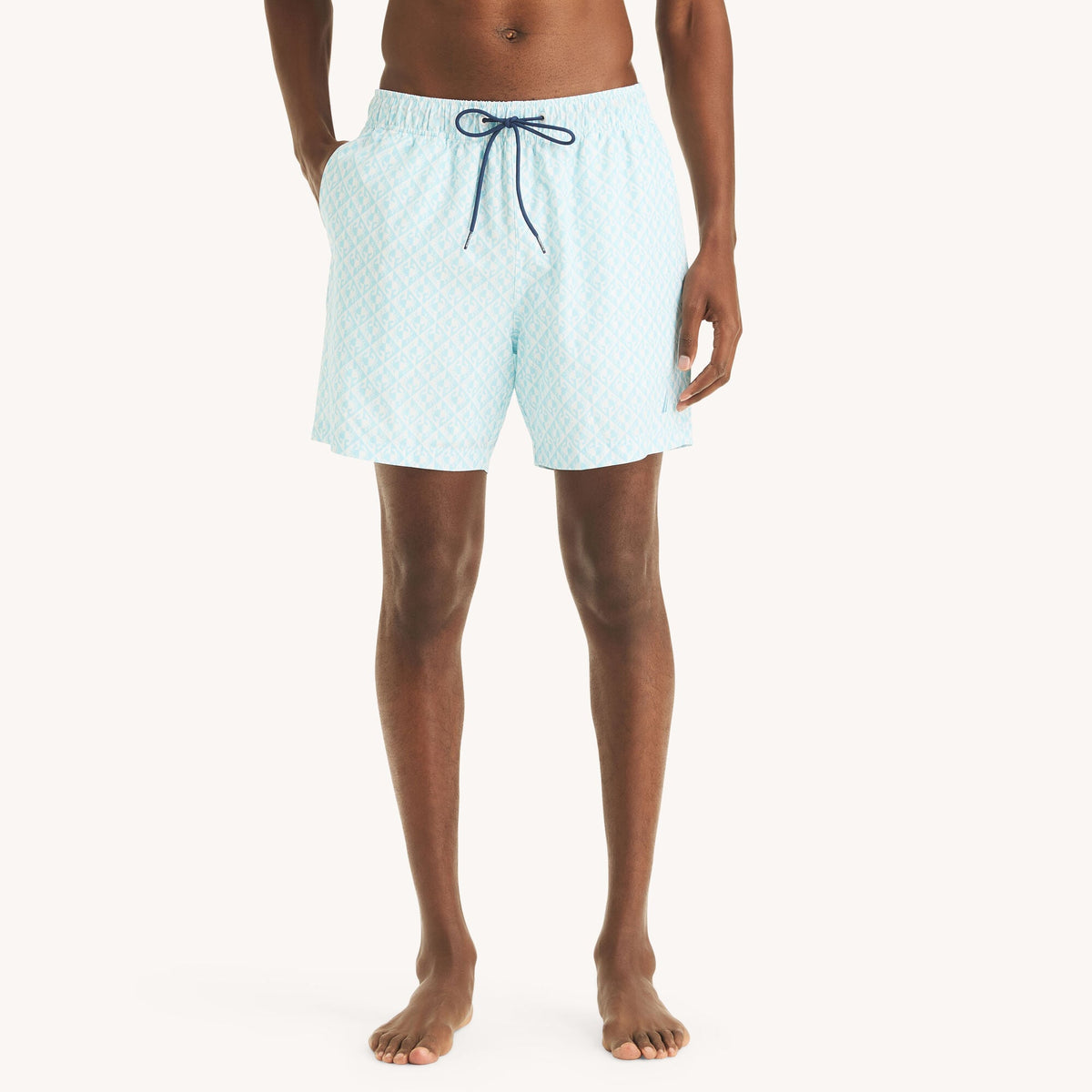 Vestido de baño de hombre con estampado