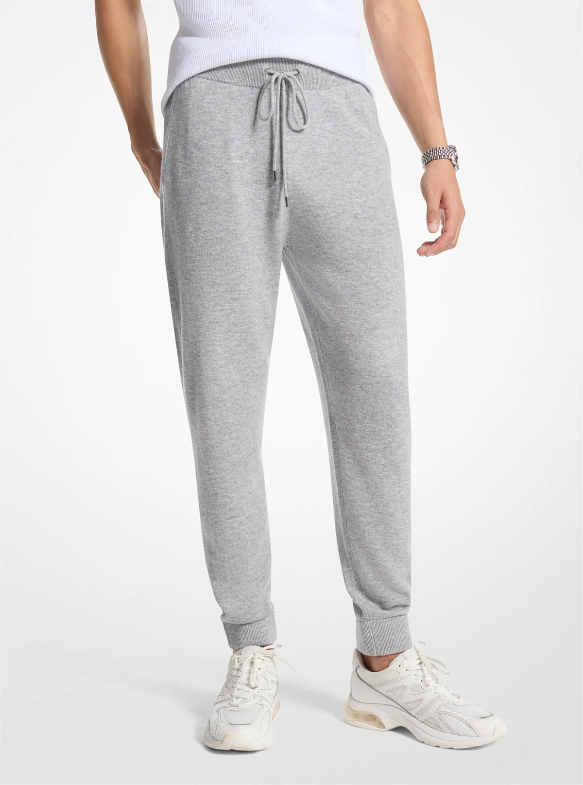 Pantalón deportivo de mezcla de cachemira