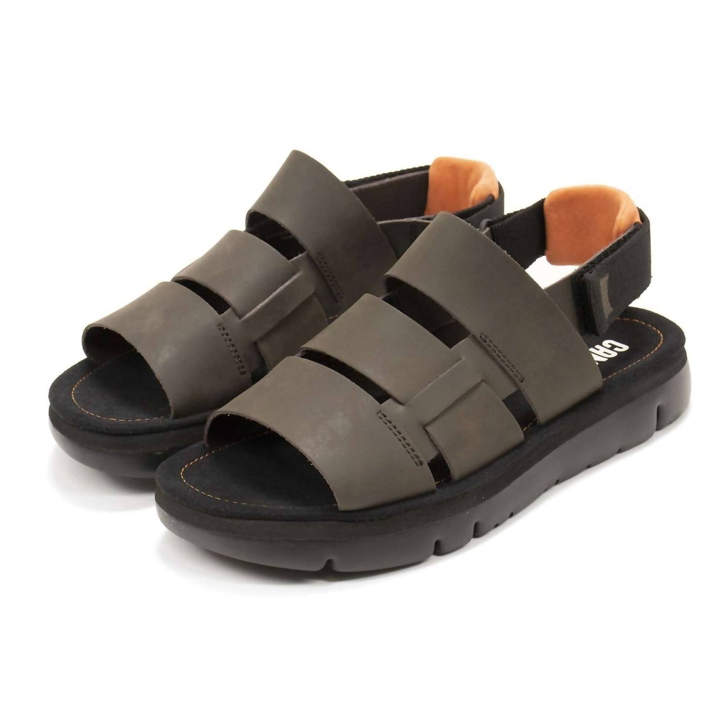 Sandalias de hombre color café