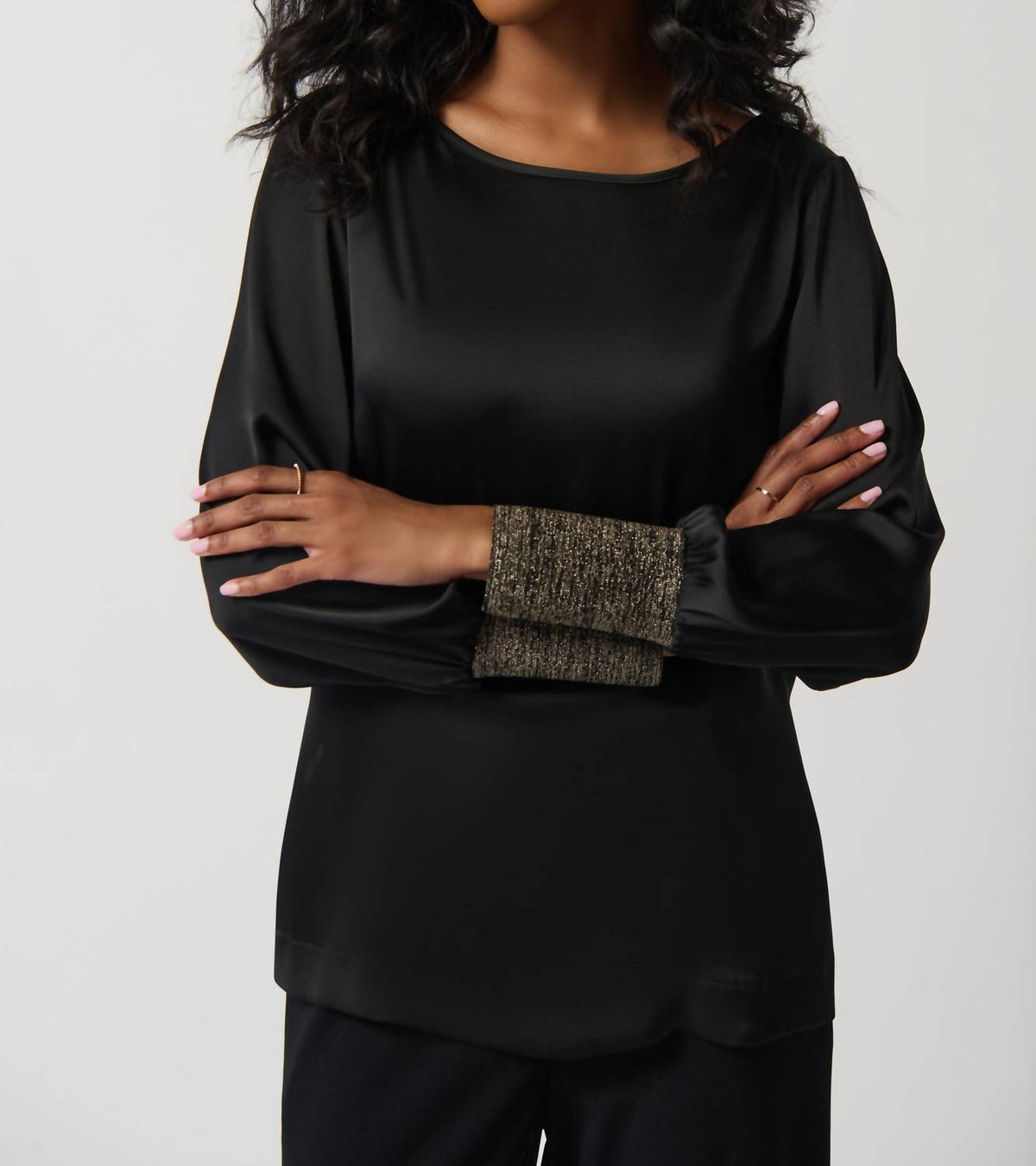Top color negro