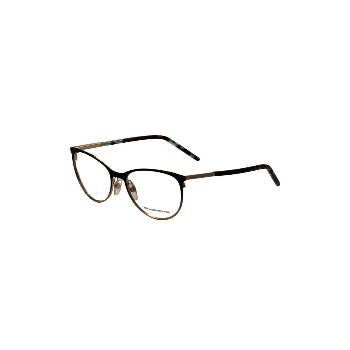 Gafas de sol de mujer 54 mm color azul y dorado