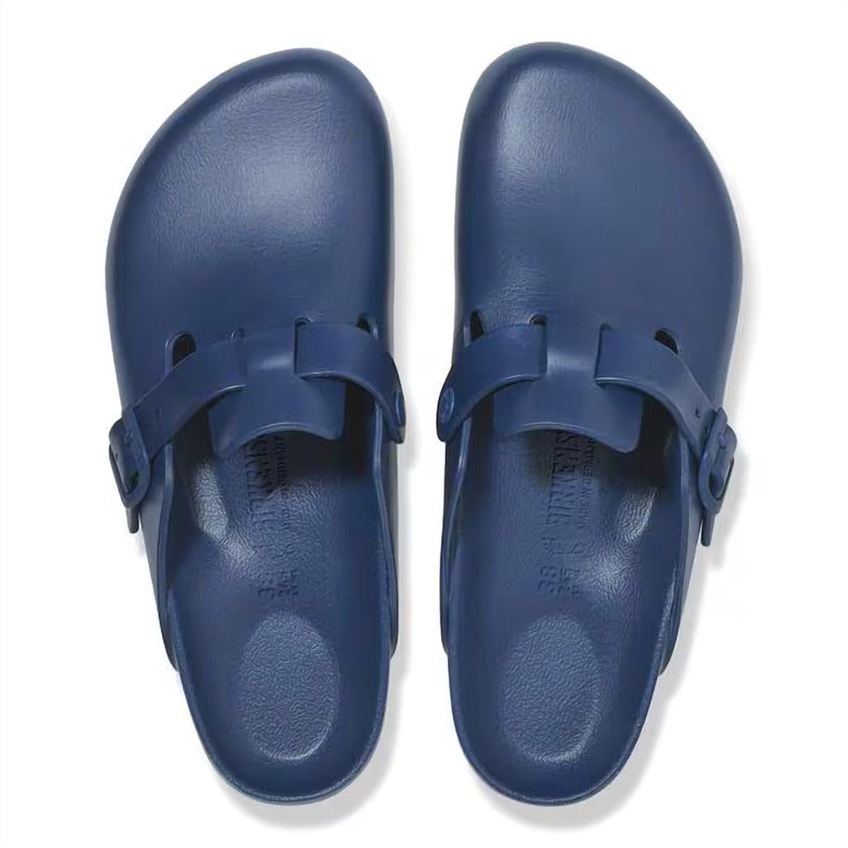 Pantuflas unisex color azul marino