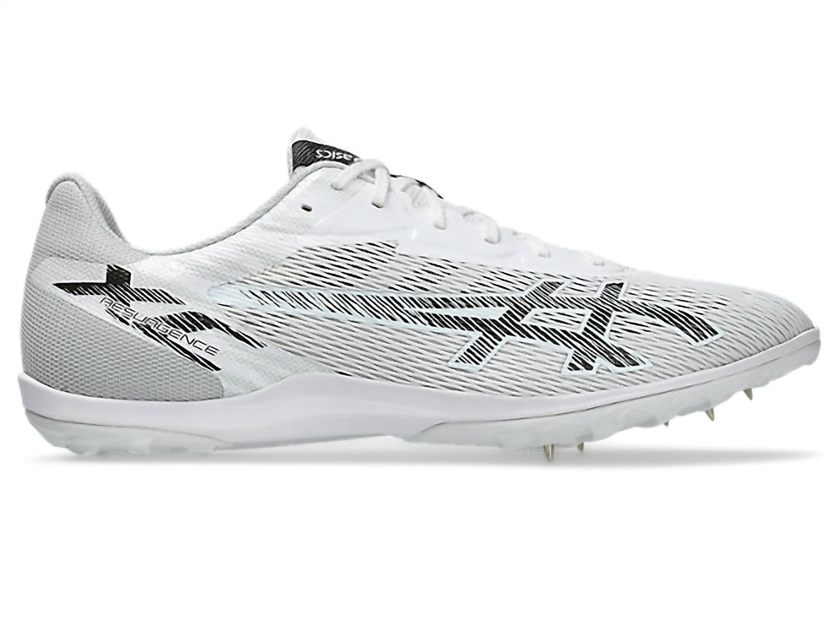 Zapatillas con clavos de hombre color blanco y gris
