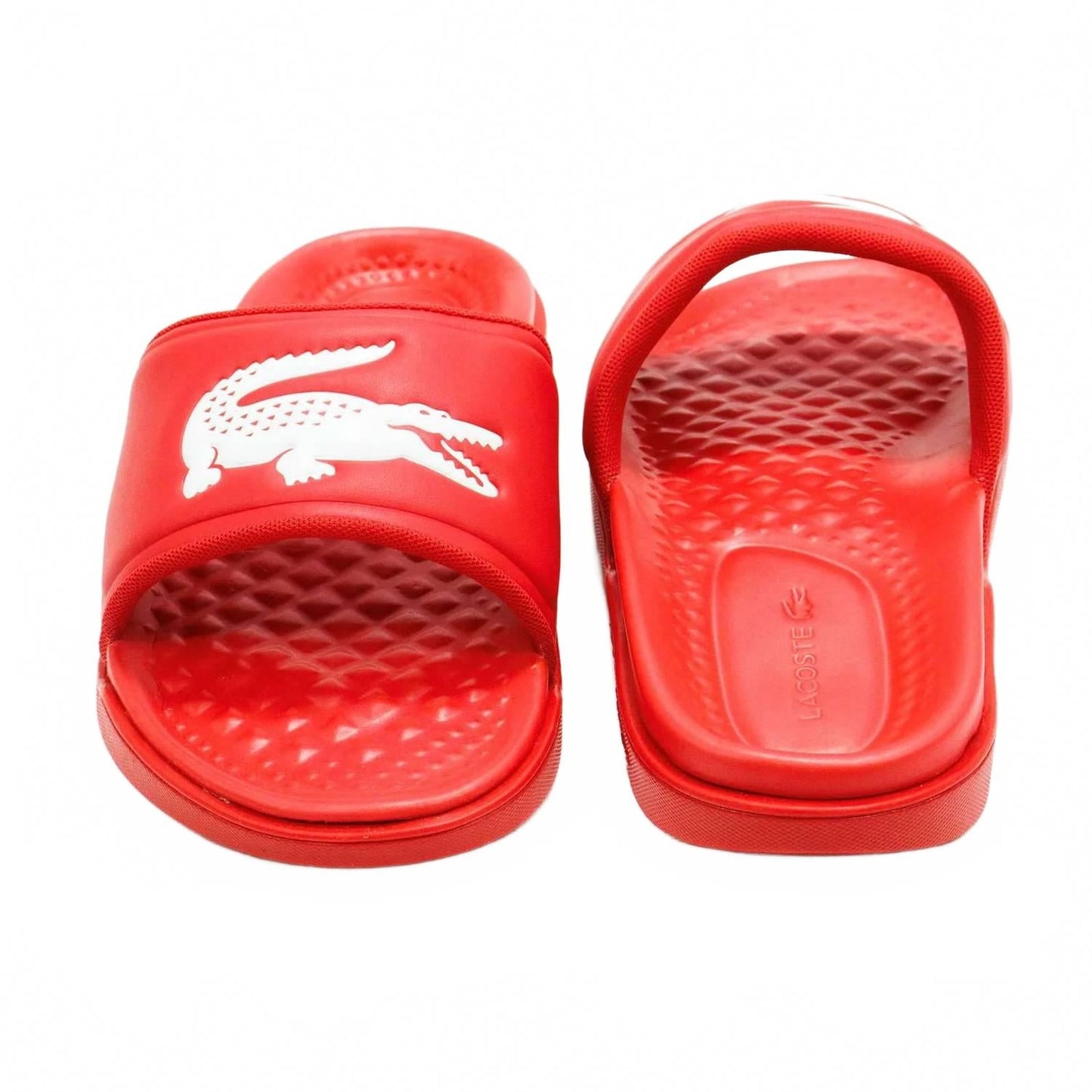Sandalias de hombre color rojo