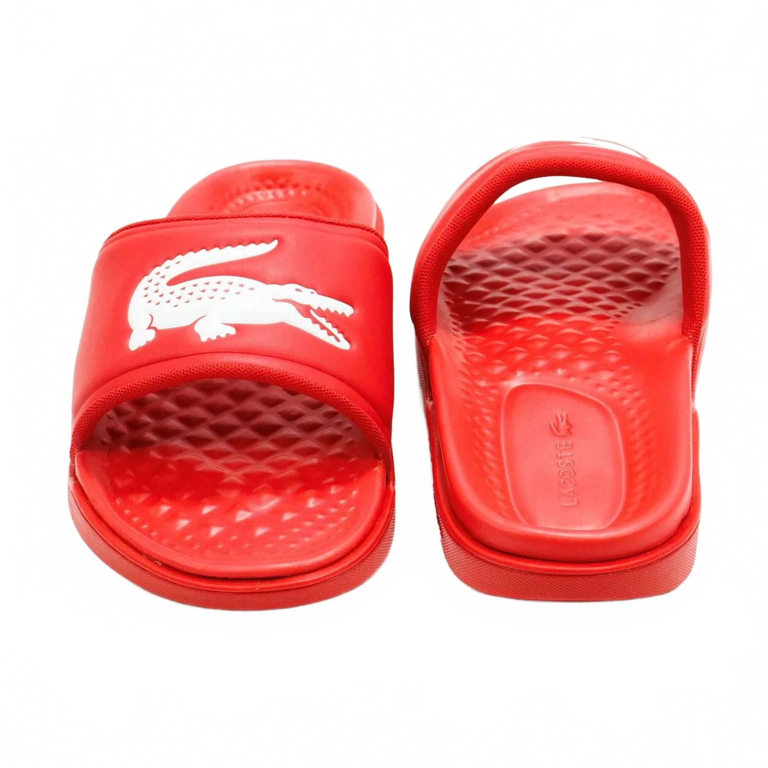 Sandalias de hombre color rojo