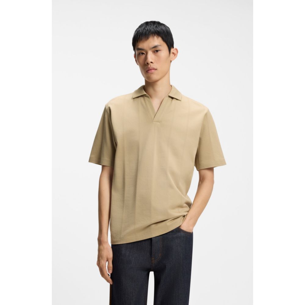 Polo de algodón de corte amplio