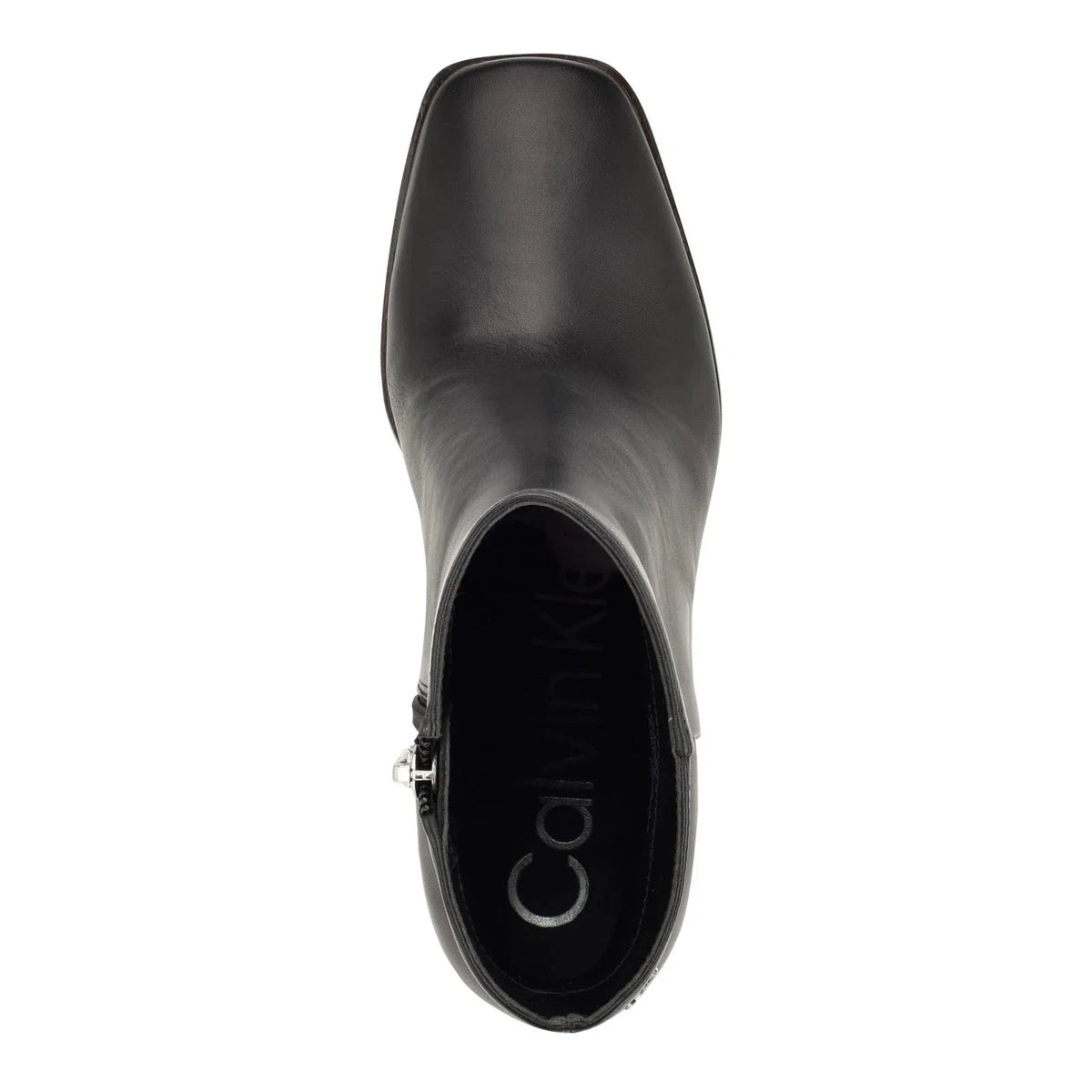 Botines de mujer de cuero color negro