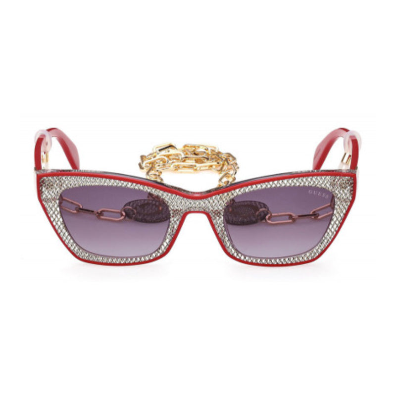 Gafas color vinotinto
