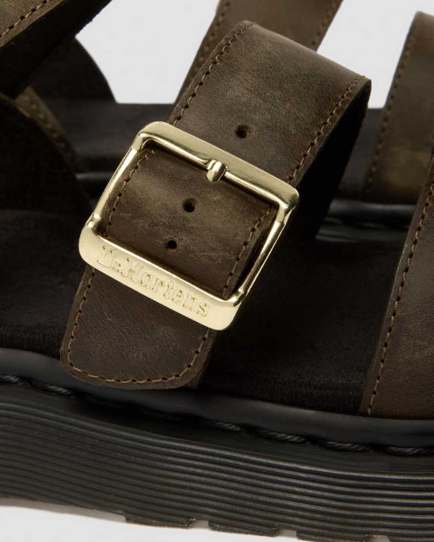 Sandalias de cuero