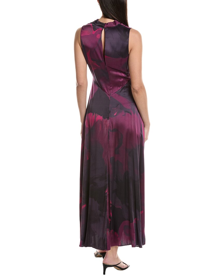 Vestido de seda largo