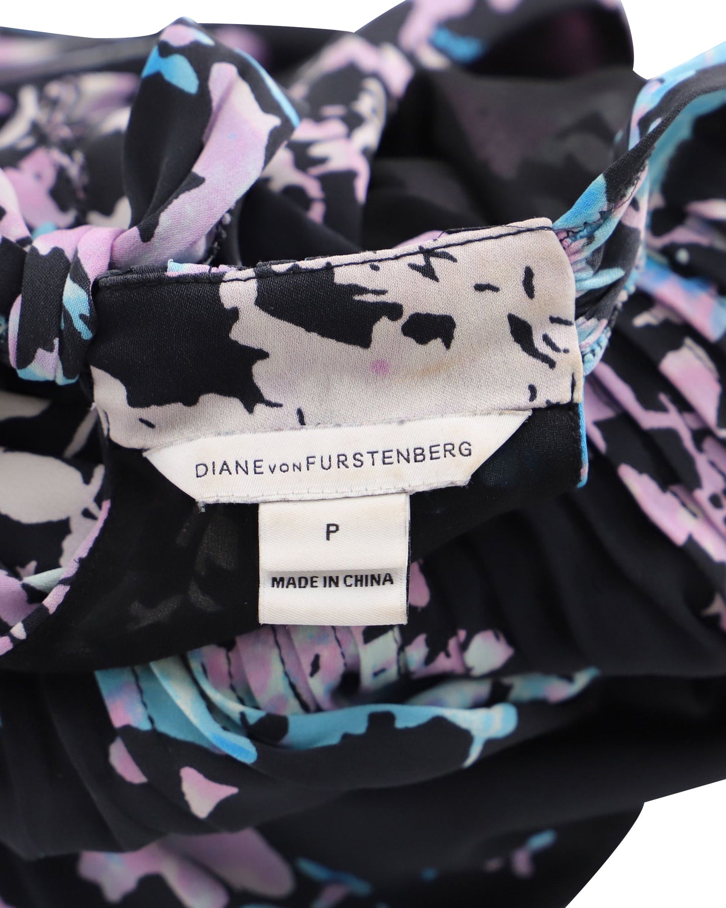 Top con estampado floral multicolor