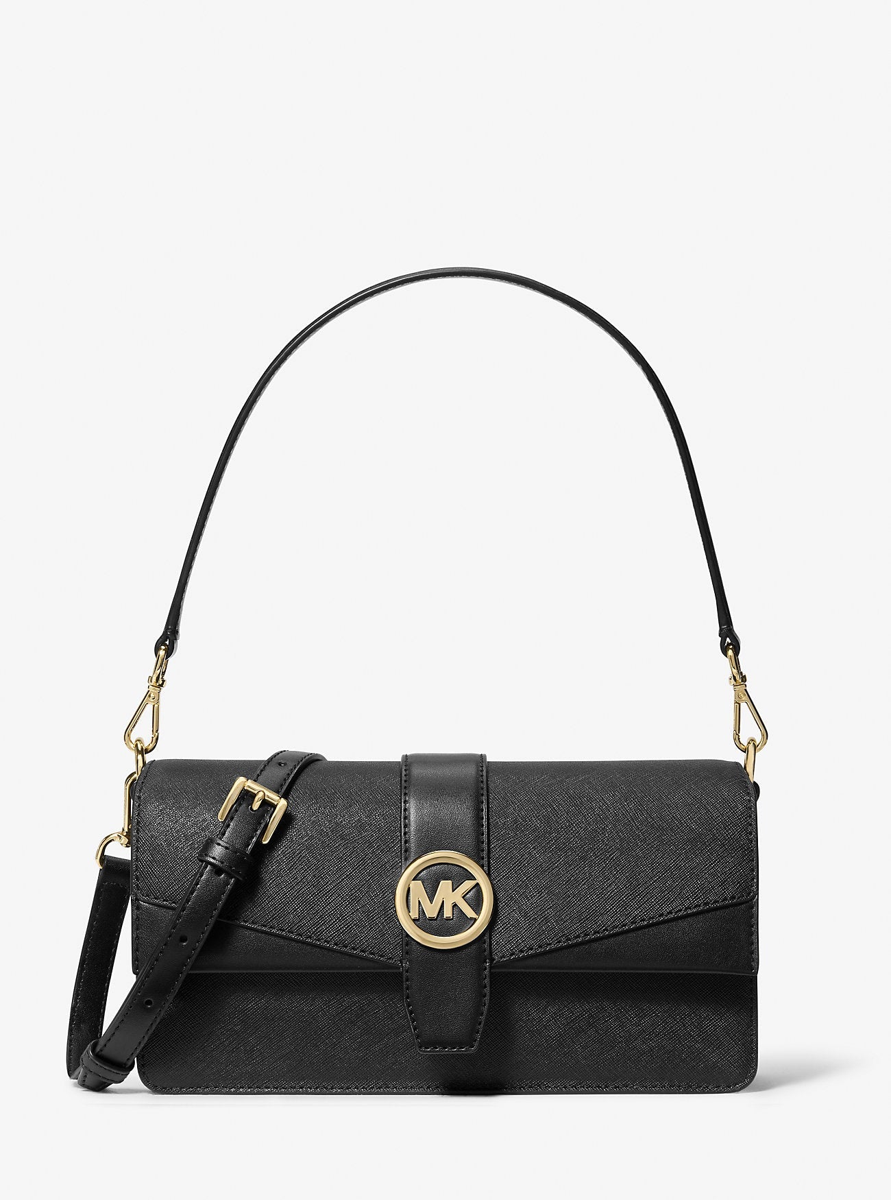 Bolso de hombro de cuero