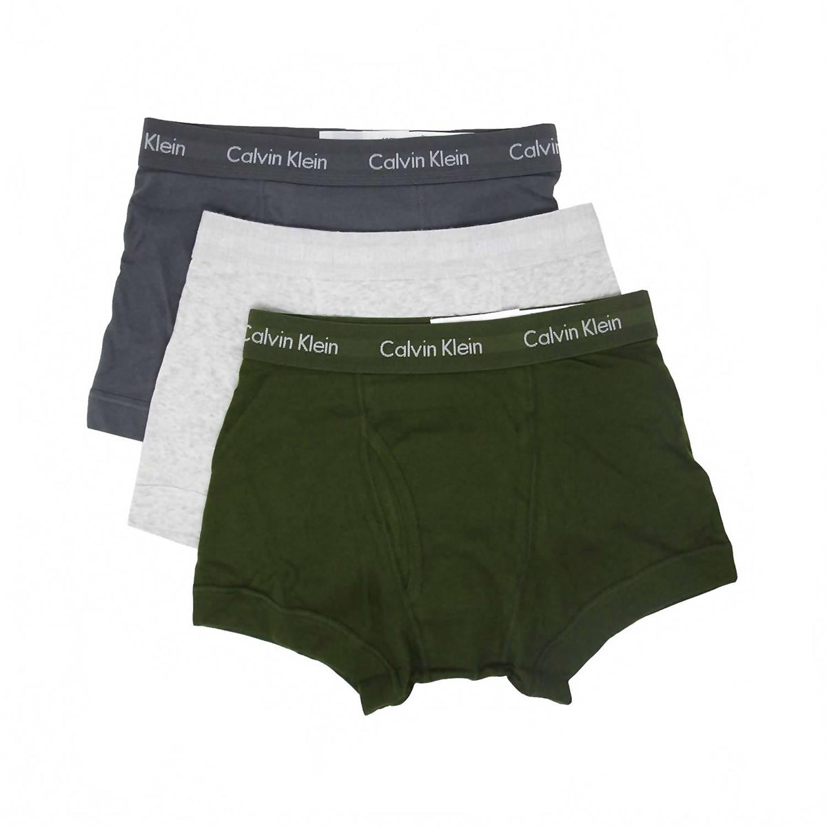 Bóxer de hombre (3 unidades) color verde