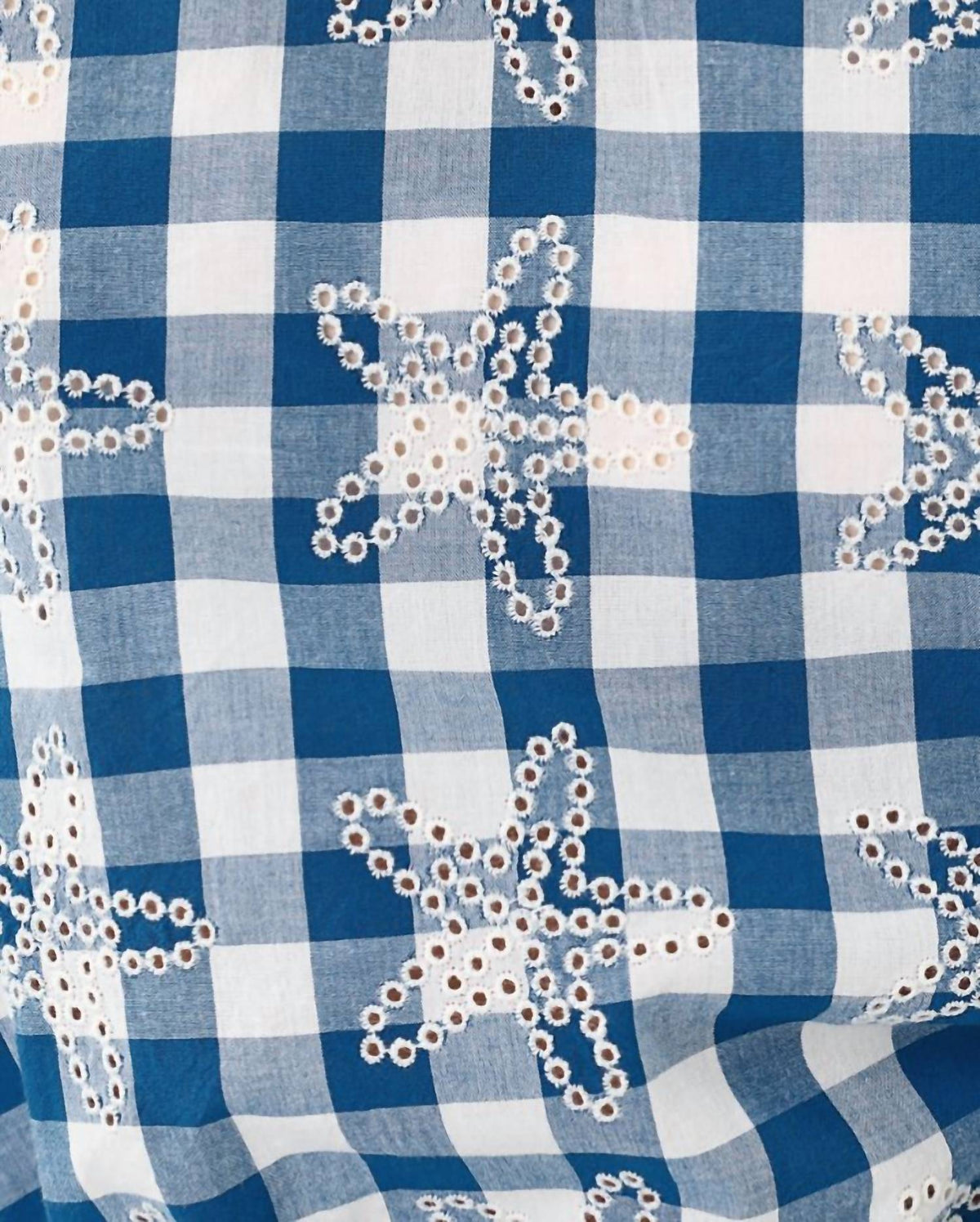 Top sin mangas con bordado con boleros color azul marino