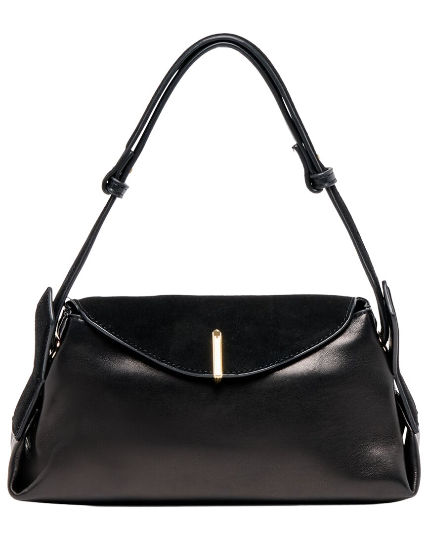 Bolso de hombro de cuero