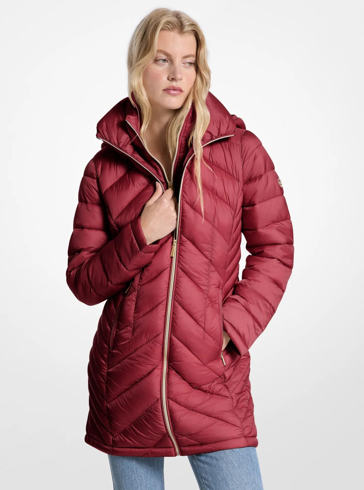 Chaqueta acolchada de nailon