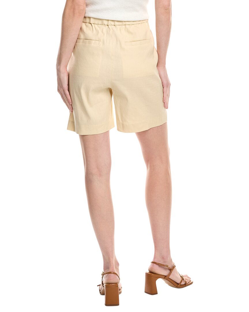 Short de mezcla de lino